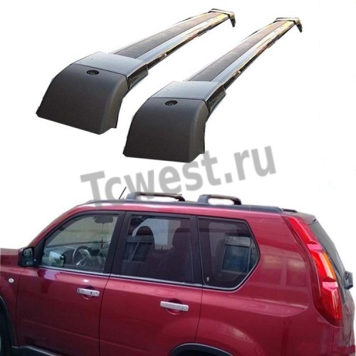 Купить рейлинги поперечные (поперечены) на крышу для NISSAN X-TRAIL T31 ...